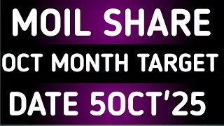 MOIL SHARE LATEST NEWS 5OCT'25/MOIL STOCK LATEST NEWS WITH TARGET ANALYSIS