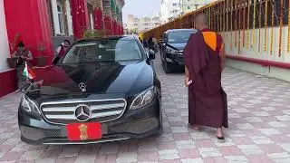 Inauguration ceremony of Padma Sambhawa temple at Bodhgaya.