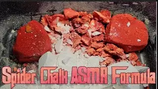 Spider Chalk ASMR Formula &bull; Crunchy and Powdery Crush &bull; Calico Crunch ASMR