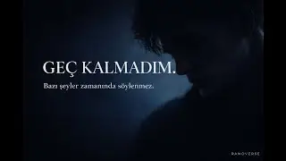 RAMOVERSE &mdash; Ge&ccedil; Kalmadım (Official Lyrics Video)
