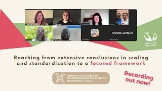 Standardization of regenerative practices in refugee camps - GenR Roundtable 14.11.2025