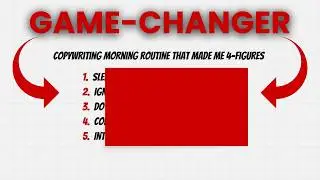 The Routine That Changed My Copywriting Journey