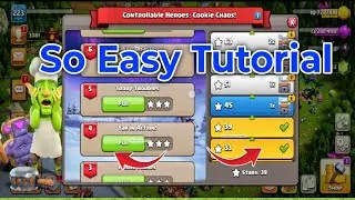 Easy 3 Star Controllable Hero Challenge ‼️Clash Of Clans #gamerlalji