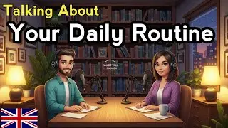 Speak About Your Daily Routine in Simple English | Beginner Listening Practice 