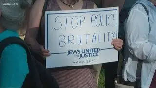 'We believe in accountability' | Protesters voice concerns about Montgomery County Police Department