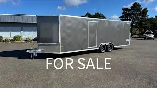 (ПРОДАН) Алюминиевый грузовой прицеп Alcom Xpress 8.5x24 2026 года выпуска (14 900 долларов США)