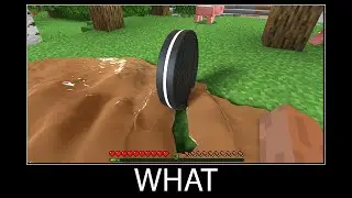 Minecraft wait what meme part 177 realistic minecraft chocolate and milk bucket
