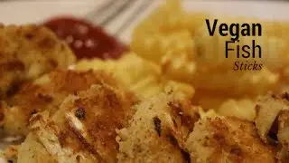 How to make vegan fish sticks | Vegan seafood |Kid friendly vegan meals