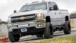 2011-2014 Chevrolet Silverado 2500HD and 3500HD Dual LED Fog Light Kit by Rough Country
