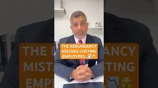 The Redundancy Mistake That&rsquo;s Costing UK Employers in Court⚠️ #businesslaw #redundancy #ukbusinesses
