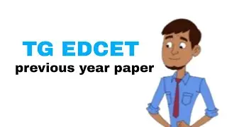 ts ecet previous question papers with answers #edcet2025#entranceexam#pyqexplain#