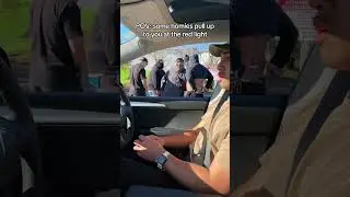 Crazy Things Happen When You Stop At A Red Light