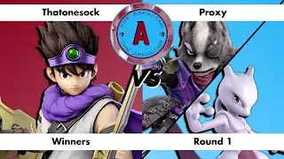 The ARKadian | WR1 | Thatonesock (Hero) vs Proxy (Mewtwo/Wolf)