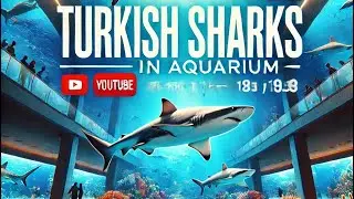 Turkish Sharks in Aquarium With lot of Exotic Fishes #vlog #travel #Turkey #fish