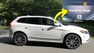 Volvo XC60: &ldquo;Low Battery Charge&rdquo; Message