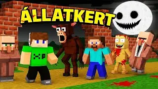 HORROR ÁLLATKERTET NYITOTTAM A MINECRAFT-BAN! 😱