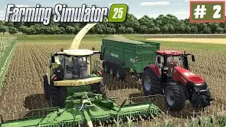 Iowa Plains FS25 - ЗАГОТОВКА СЕЧКИ на КОРМ.  Купил КУР # 2