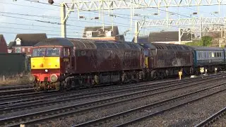 Westcoast Railways Class 57008+57314 On 5Z51 At Stafford Station On The 19/12/2025