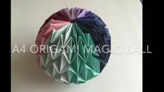 8 piece Origami Magic Ball