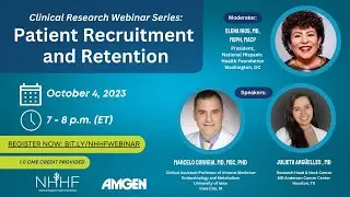 NHHF Clinical Research Webinar Series: Patient Recruitment and Retention