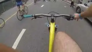 I Ate Shit at the World Naked Bike Ride (Crash)