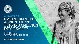 2021 Annual Meetings | Making Climate Action Count: Turning Ambition Into Reality