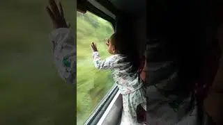 Baby first  train journey  2 tier Ac coach/#train travel baby video