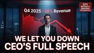 Practice Delivering Bad News: CEO Layoff & Pay-Cut Announcement (Follow Along)