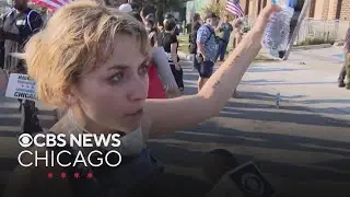 Protester describes arrests, clashes outside Broadview ICE detention center