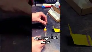 DIY Flash Paper Magic Wand