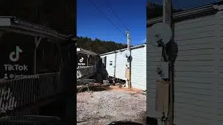 Damage from Helene at lake James NC #helene