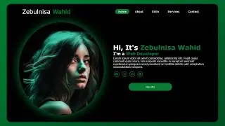 Zebulnisa Wahid | Portfolio | HTML & CSS | FMK Tech - پښتو