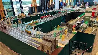 Calgary LEGO Train Club Layout - Heritage Park Railway Days 2024