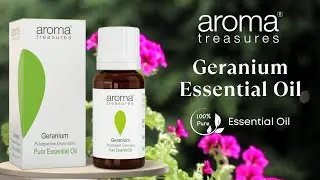 Aroma Treasures Geranium Essential Oil (10ml)