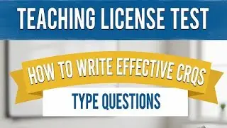 What is CRQs|How to write CRQs in perspecte of TL test |Test types|classroom Assessment #education 