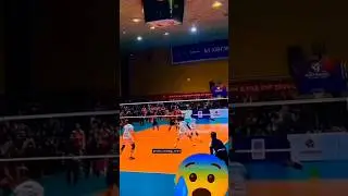 Headshot 🏐😈 #indianvolleyball #player #powerfull #spike #drop #punjabvolleyball #viral #video