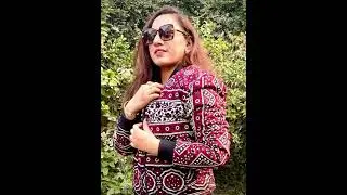 Ajrak style #pakistanitradition #ajrak #jacket #pakistanfashion #culture