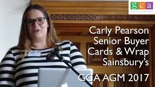 Carly Pearson - Sainsbury's - GCA AGM 2017