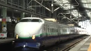 車窓　上越新幹線とき320号(200系)新潟→東京① 2011.7.15