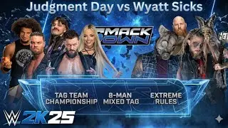 WWE SmackDown: The Judgment Day vs. The Wyatt Sicks | Tag Team Match