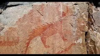 Agawa Rock Pictographs on Lake Superior