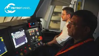 Test trains from the driver&rsquo;s cabin