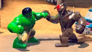 Hulk VS Kurse Film LEGO Marvel Super Heroes MOD