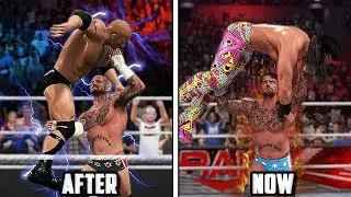 25 Best Removed Finishers Variation (Animations) in WWE Games !!! - WWE 2K24 Countdown