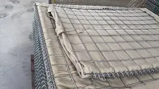 Welded Gabion Hesco Barrier Blast Mitigation Wall