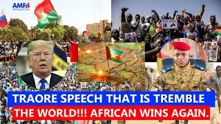 SPEECH by Ibrahim Traore That SHAKING The World What Every African Needs to Hear About!