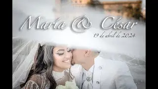 Boda César y María