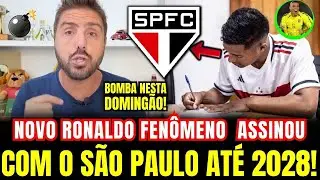 URGENTE! DONO DE 90 GOLS EM DUAS TEMPORADA ASSINA COM O SPFC AT&Eacute; 2028! REFOR&Ccedil;O INCRIVEL NO TRICOLOR!