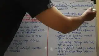 Difference between Thermal and photochemical reactions