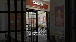 ORIGEM is now open at Fairmont Mumbai✨Our 5th store and a milestone in brilliance #origem #fairmont